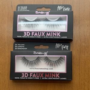 The Crème Shop 3D Faux Mink Lashes 2 pairs